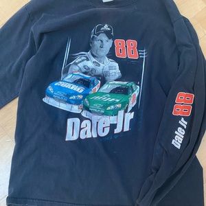 Nascar Winners Circle- Retro Dale Earnhardt Jr. Nascar Long-Sleeved Shirt Y2K